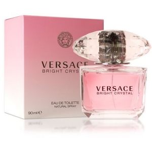 Versace Bright Crystal Eau De Toilette Spray for Women 3.0 oz
